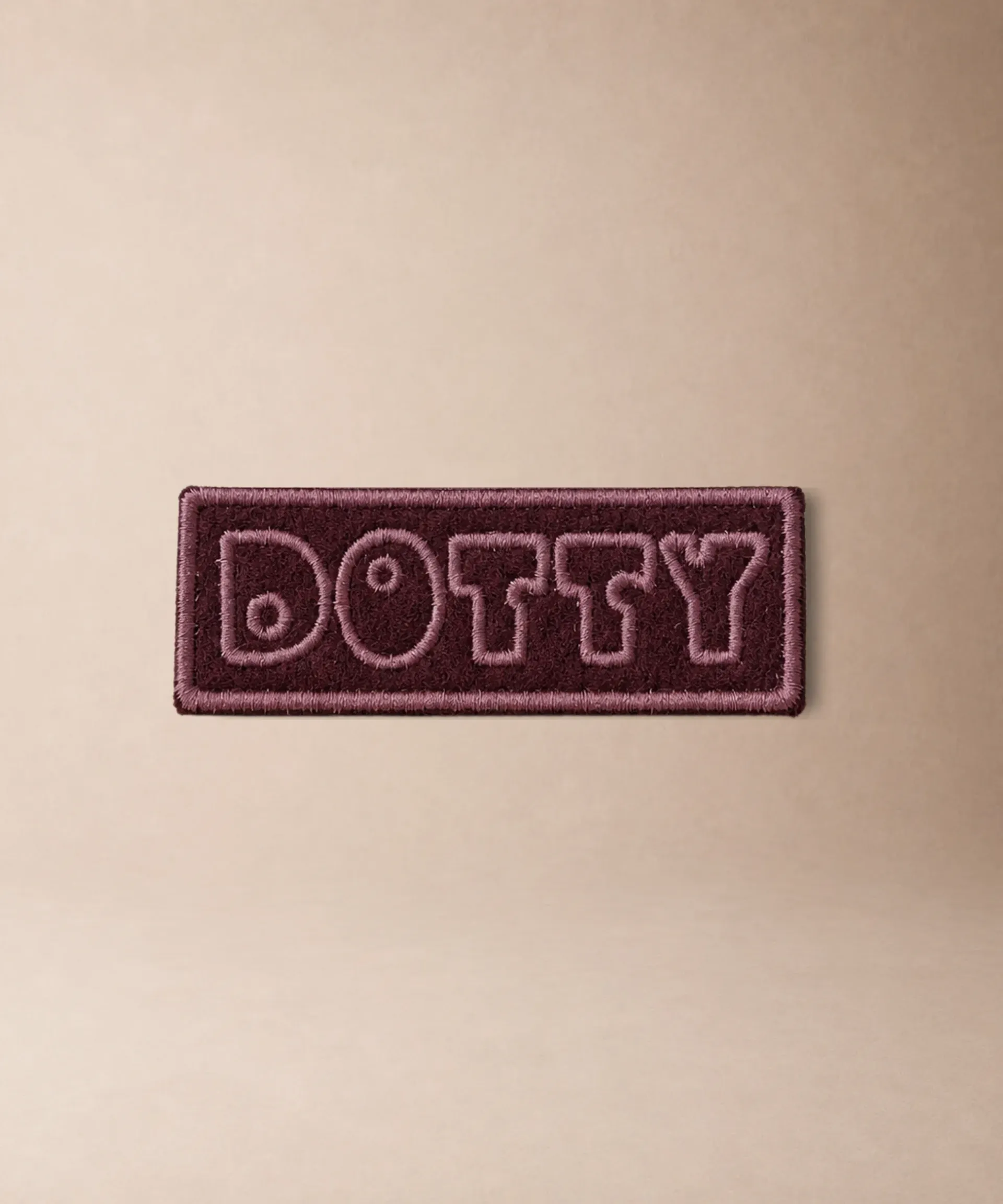 Wszywka haftowana dotty
